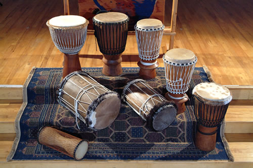 Drum Circle instruments